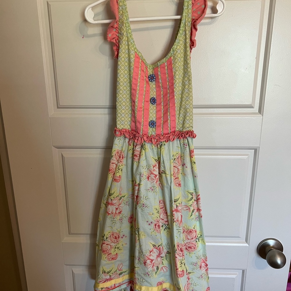 Matilda Jane flutter sleeve dress size 8
